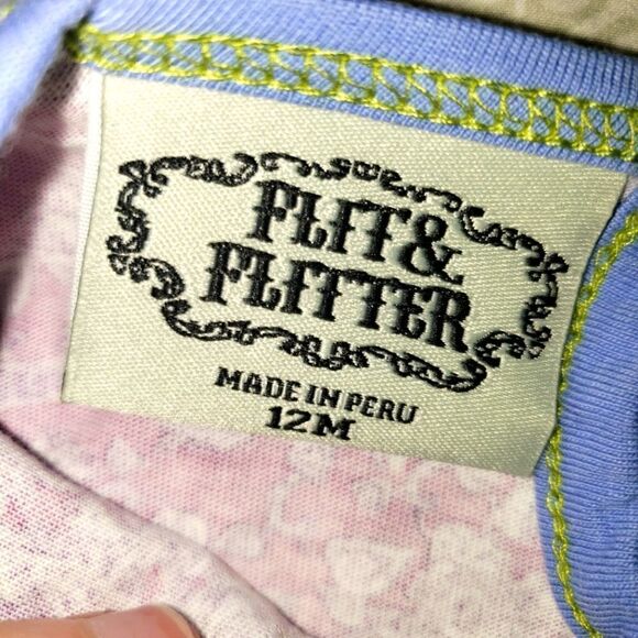 FLIT & FLUTTER MATCHING SET SIZE 12 MONTHS - Picture 4 of 4